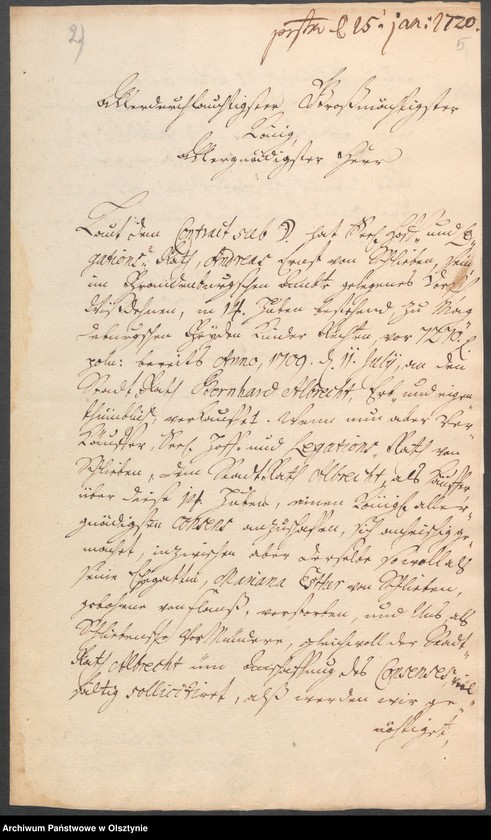 image.from.unit.number "Wisdehnen, H.[Haupt] A. [Amt] Brandenburg [Pokarmin]. Acta die Confirmaion des Kaufkontrakts zwischen dem Hof=und Legationsrath Andreas Ernst v. [von] Schlieben und dem Könighöfischen Stadtrath Bernh. [ Bernhard] Albrecht"