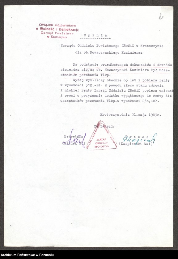 Obraz 17 z jednostki "Życiorysy powstańców wielkopolskich: N - tom lll /Nowaczyński Kazimierz - Nowak Władysław/."