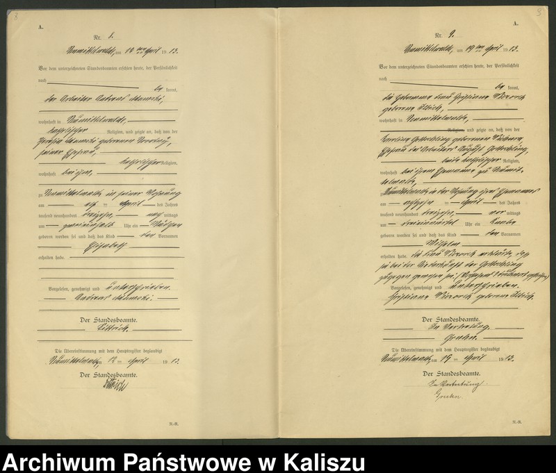 Obraz 7 z jednostki "[Księga urodzeń]"