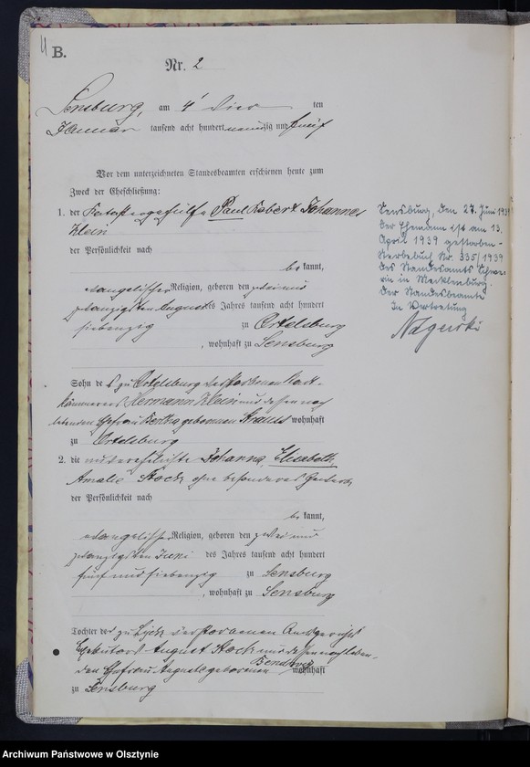 image.from.unit.number "Heiraths-Haupt-Register Nr 1 - 69"