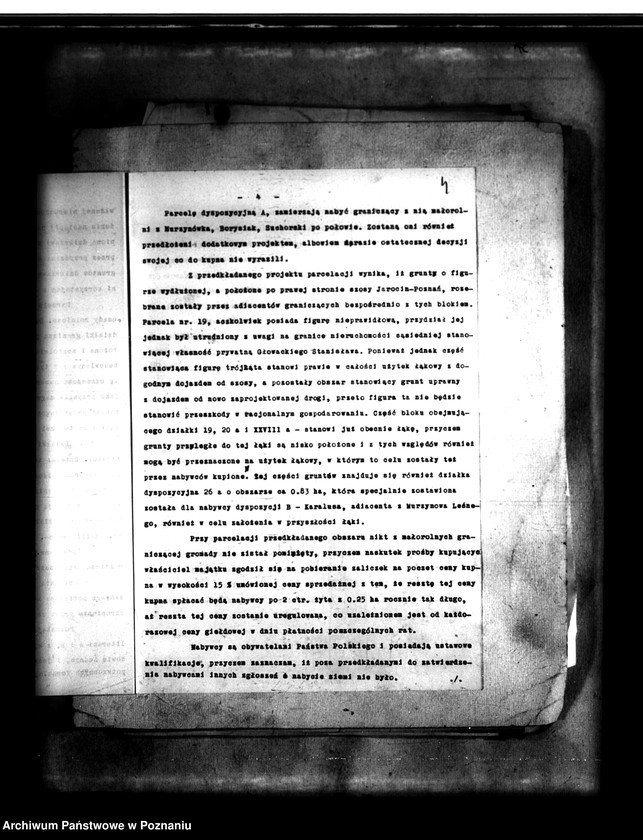 Obraz 8 z jednostki "/Parcelacje majątku Murzynówko powiat średzki/"