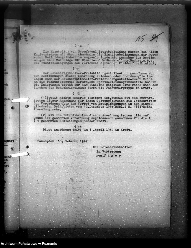 Obraz 19 z jednostki "Verordnungsblatt Nr. 6"