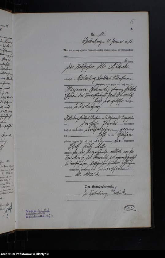 image.from.unit.number "Geburts-Haupt-Register Nr 1 - 101, 1 - 70"