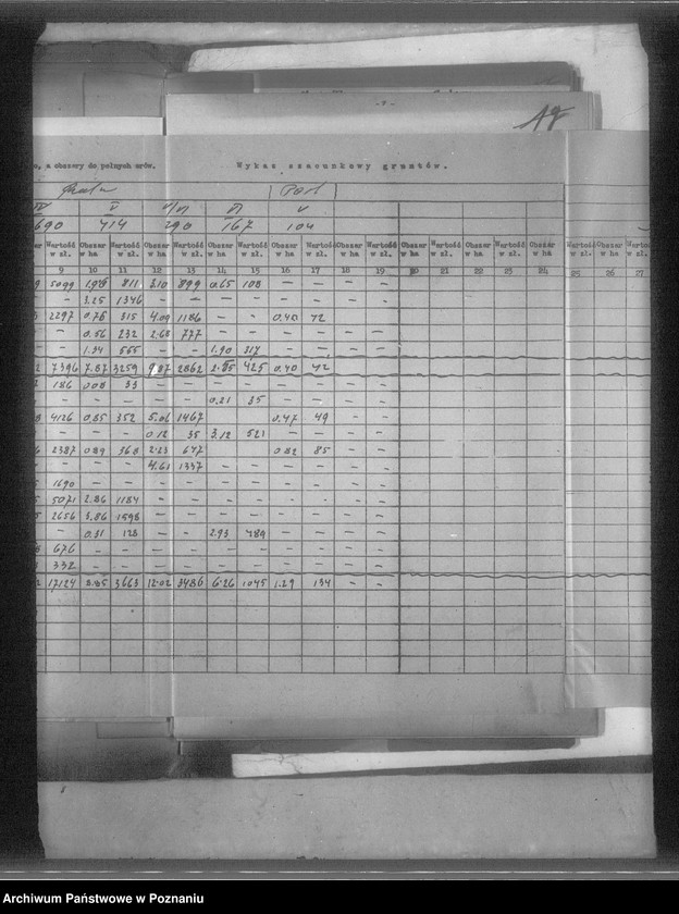 Obraz 13 z jednostki "Operat szacunkowy majątku Tryszczyn powiatu bydgoskiego"