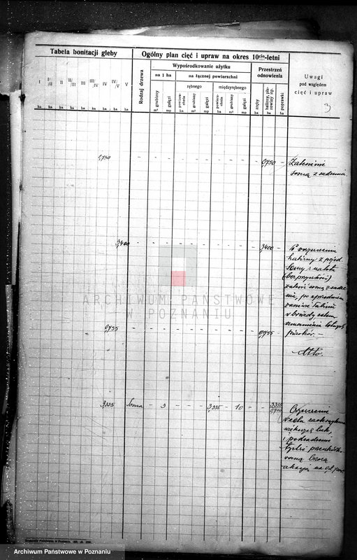 Obraz 7 z jednostki "Plan urządzania gospodarstwa leśnego dla gminy miasta Czarnkowa"