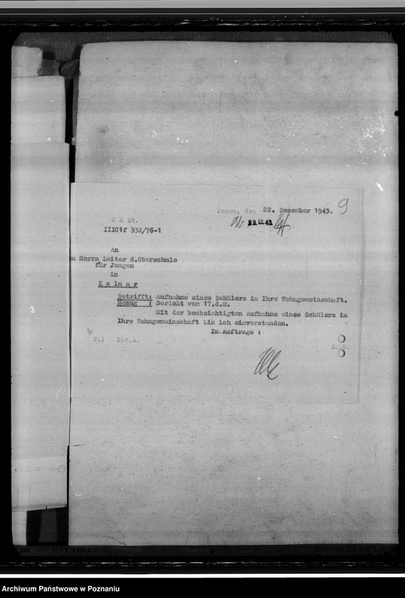 Obraz 13 z jednostki "Oberschule Kolmer (Chodzież)"