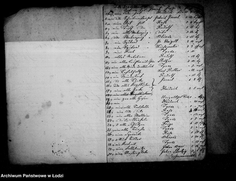 Obraz 7 z jednostki "Akta tyczące się ustanowienia opieki sprzedazy pozostałych nieruchomości po zmarłych Franciszku i Katarzynie z Kinów małżonków Fajge"