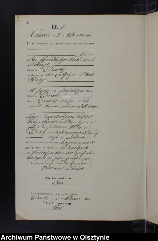 image.from.unit.number "Sterbe-Neben-Register Nr.1-21"
