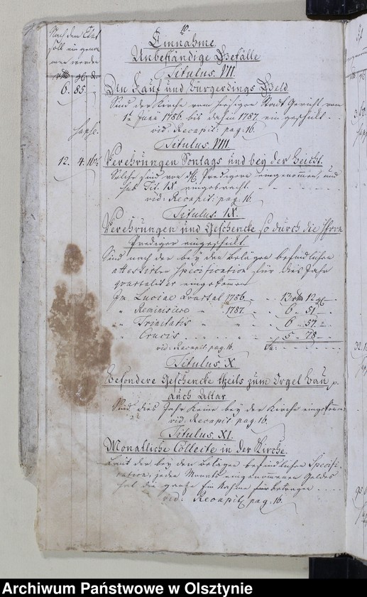 image.from.unit.number "Kirchen-Rechnung über Einnahme und Ausgabe"
