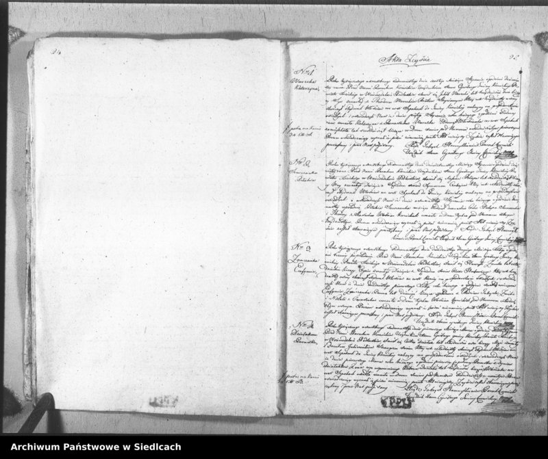 Obraz 16 z jednostki "Akta urodzin, małżeństw, zgonów"