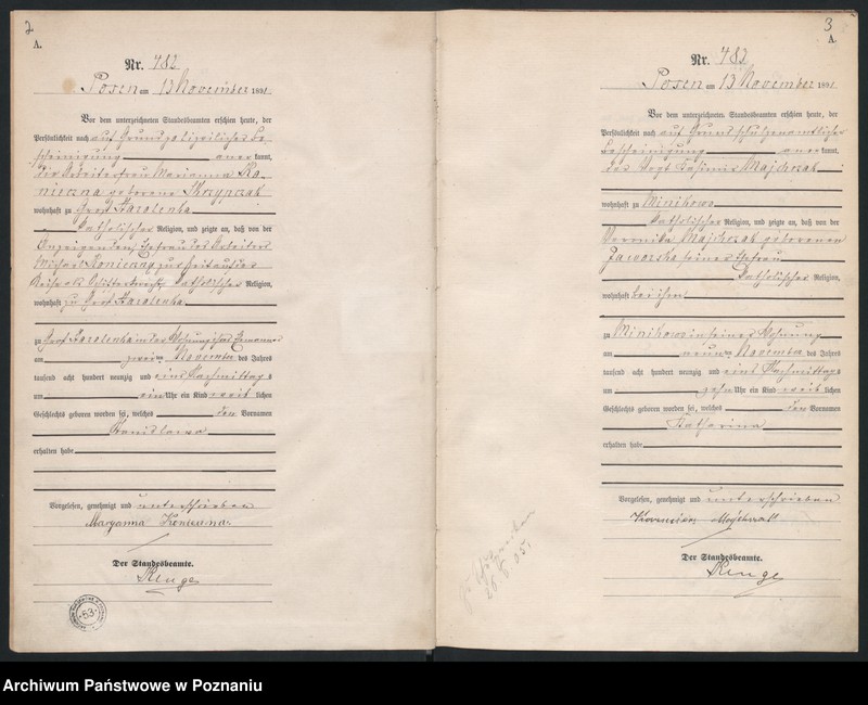 Obraz 4 z jednostki "Księga urodzeń t. II"