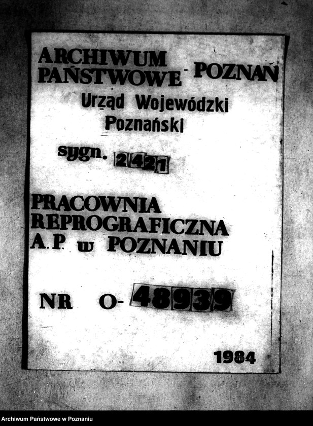 Obraz 1 z jednostki "Rejestr pomiarowy majątku Ląd"