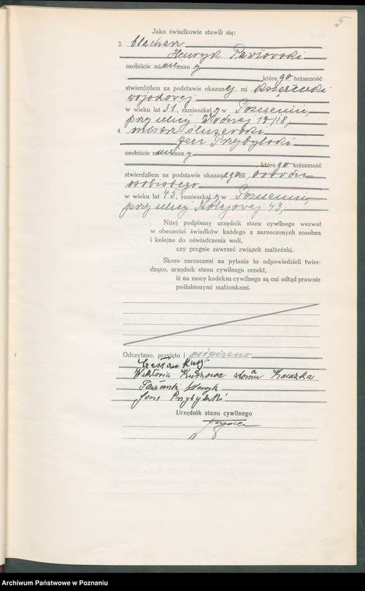 Obraz 7 z jednostki "Księga miejscowa małżeństw tom III [Rejestr główny małżeństw]"