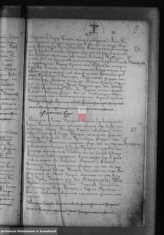Obraz 13 z jednostki "Księga Urodzeń 1893-1894 Przerośl"
