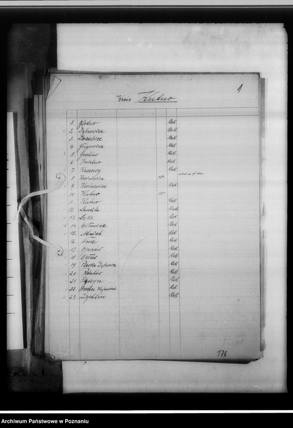 Obraz 5 z jednostki "Einziehungsprotokolle [ksiąg kościelnych] Kreis Kutno [powiat kutnowski, województwo łódzkie]"