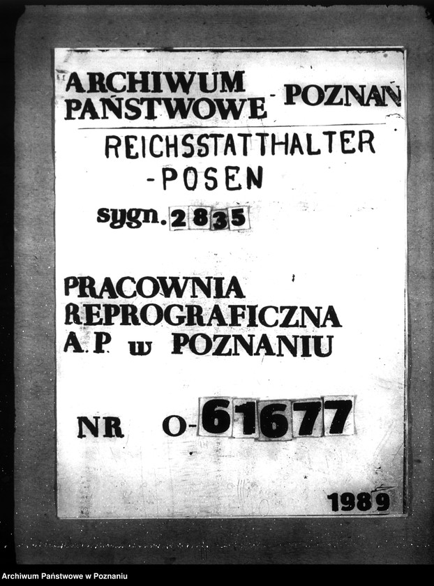 Obraz 1 z jednostki "Verschiedene Verwaltungssachen der Reichsbauämter"