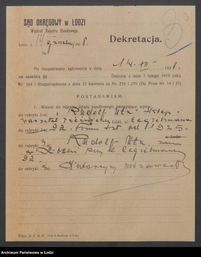 Obraz 5 z jednostki "Rudolf Utz – sklep i warsztat rzeźniczy"