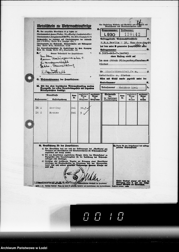 Obraz 10 z jednostki "441 Fliegerhauben Winter A-E."