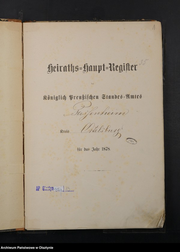 image.from.unit.number "Heiraths-Haupt-Register Nr 1 - 38"