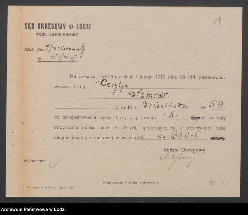 Obraz 3 z jednostki "Cecylia Szmidt- sklep kolonialno-spożywczy"