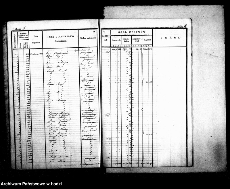 Obraz 13 z jednostki "Dziennik przychodu i wydatku kasy ekonomicznej m. Łodzi na r. 1860"
