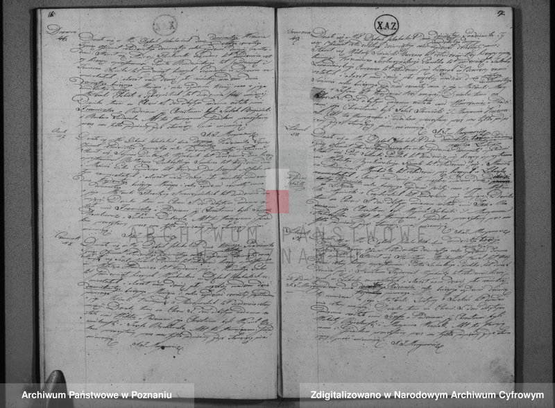Obraz 11 z jednostki "Księga urodzeń, małżeństw i zgonu"