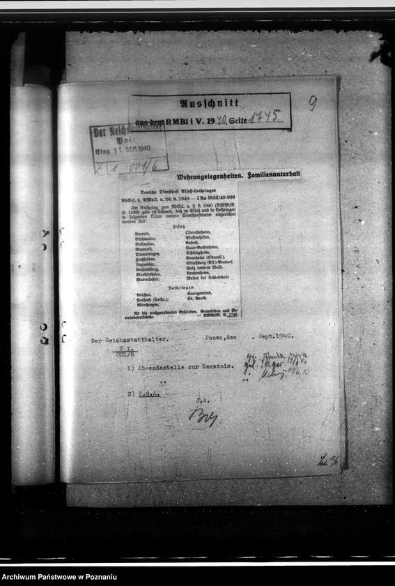 Obraz 13 z jednostki "Verkehr mit der Reichspost- allgemein"