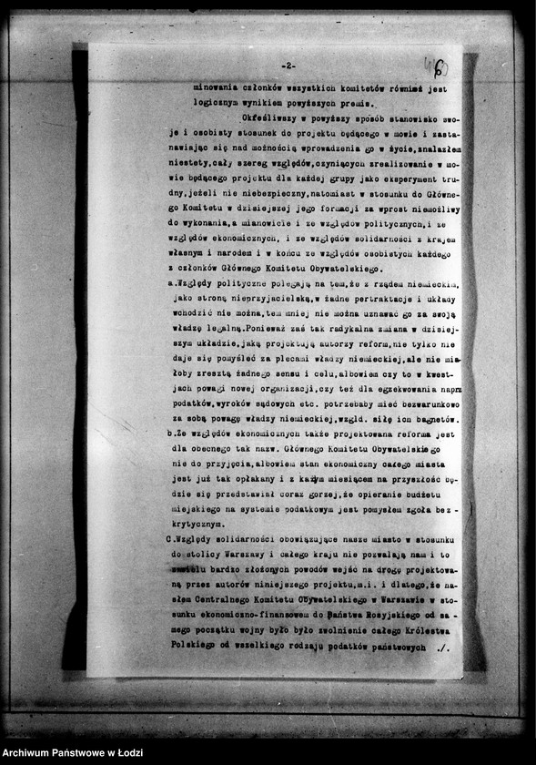 Obraz 9 z jednostki "[Opinie w sprawie memoriału S. Sterlinga i korespondencja w tej sprawie]"