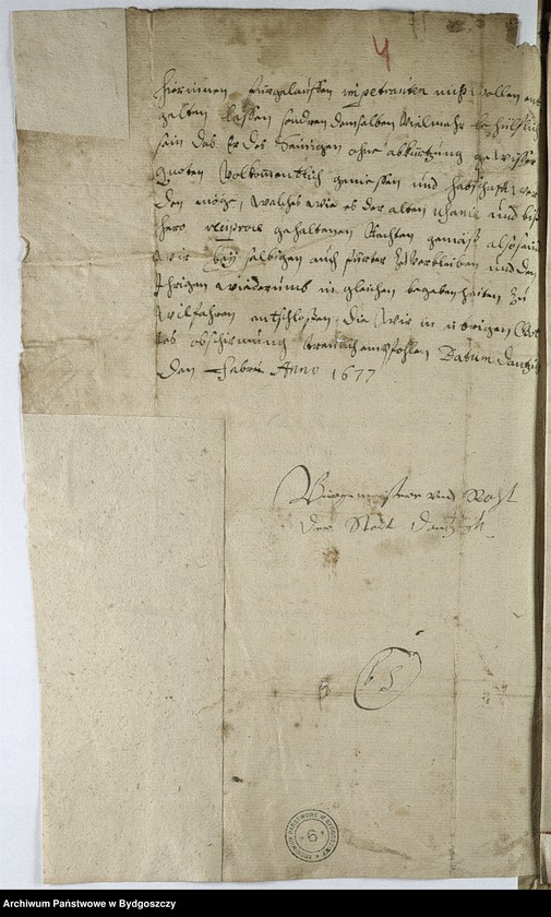 image.from.unit.number "Schriftwechsel der Stadt Neuenburg mit Danzig"