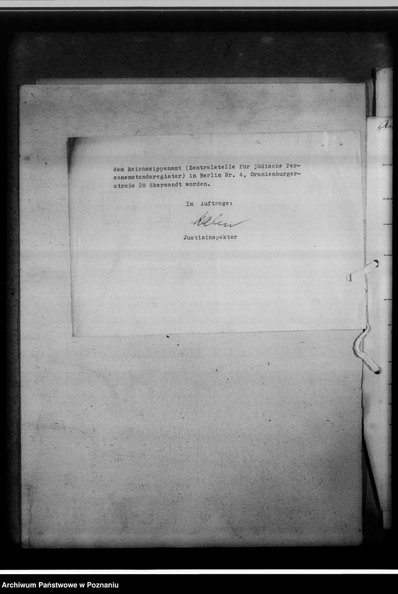 Obraz 6 z jednostki "[Wykaz ksiąg kościelnych parafii ewangelickich i katolickich z powiatów: Oborniki, Szmotuły, Czarnków]"