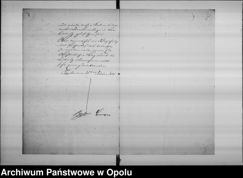 Obraz 10 z jednostki "Acta des Magistrats zu Oppeln betreffend: die Eröffnung des Nikolaithores de Anno 1843"
