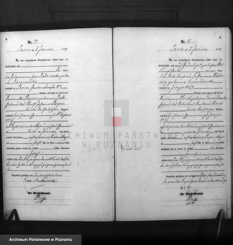 Obraz 9 z jednostki "Księga urodzeń t. I"