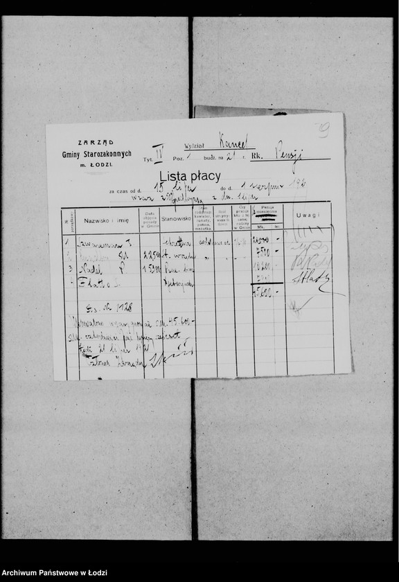 Obraz 15 z jednostki "[Listy płacy]"