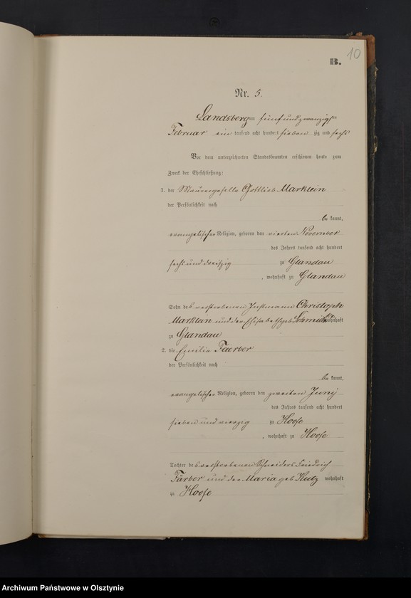 image.from.unit.number "Heiraths-Neben-Register Nr 1 - 21"