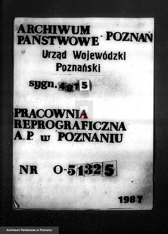 Obraz 1 z jednostki "Zatwierdzenie urządzenia odlewni żelaza Firmy Fr. Ciepliński i W. Chęciński w Poznaniu"