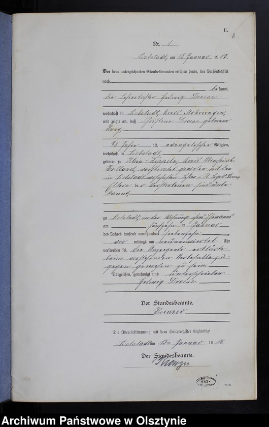 image.from.unit.number "Sterbe-Neben-Register Nr 1 - 58"