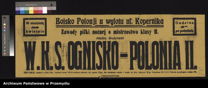 image.from.collection.number "W Światowy Dzień Futbolu - afisze z przemyskiego zasobu111"