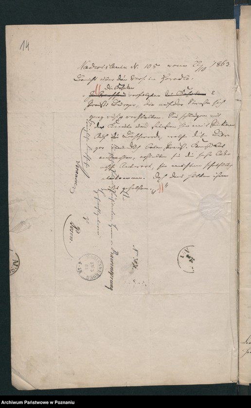 Obraz 17 z jednostki "A. betr. Von Łyskowski, Kreisrichter a.D."