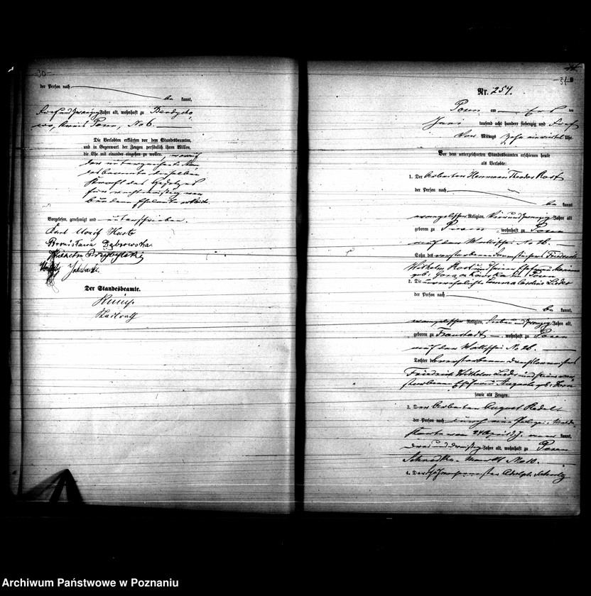 Obraz 18 z jednostki "Księga małżeństw"