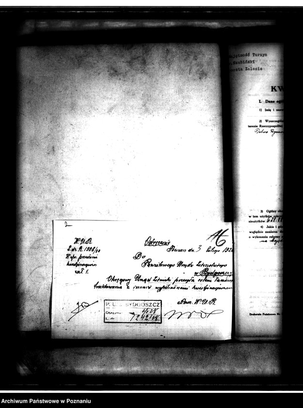 Obraz 6 z jednostki "Majątek Turzyn wyłączenie z art.4 i 5 /ustawy o wykonaniu reformy rolnej/"