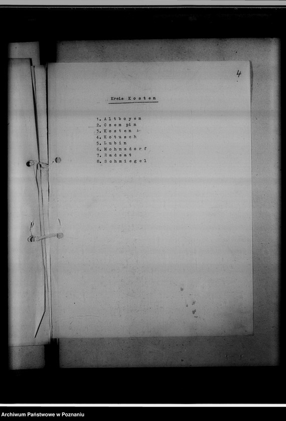 image.from.unit.number "Einziehungsprotokolle [ksiąg kościelnych] Kreis Kosten [powiat kościański]"