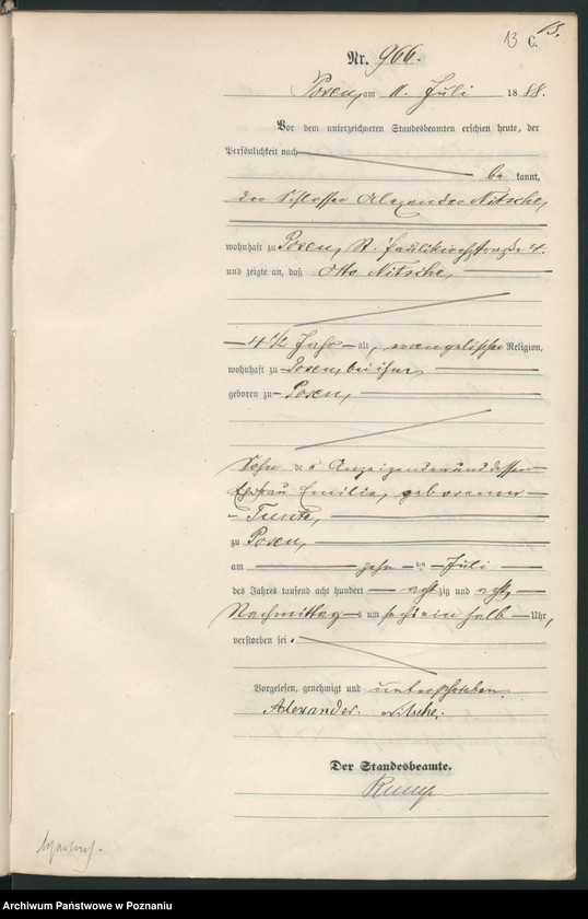 Obraz 16 z jednostki "Księga zgonów t. III"