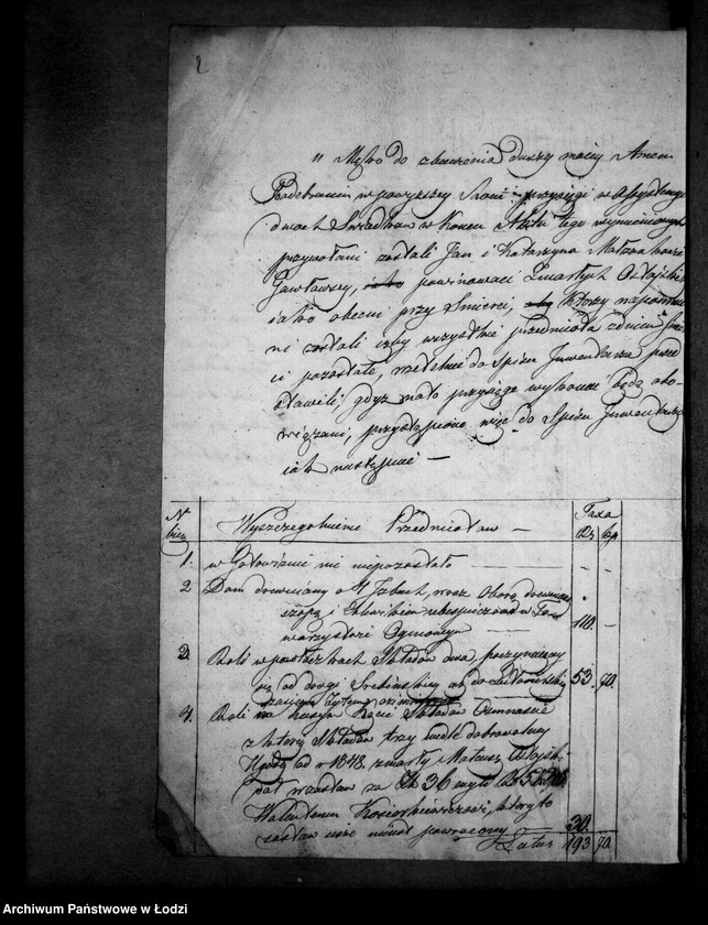 image.from.unit.number "Akta tyczące się ustanowienia opieki nad nieletnimi po zmarłych małżonkach Ostojskich"