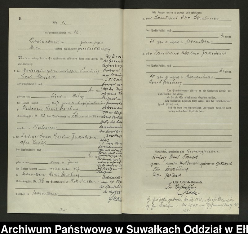 image.from.unit.number "Heirats=Haupt=Register des Königlichen Preussischen Standes-Amtes Nikolaiken Kreis Sensburg"