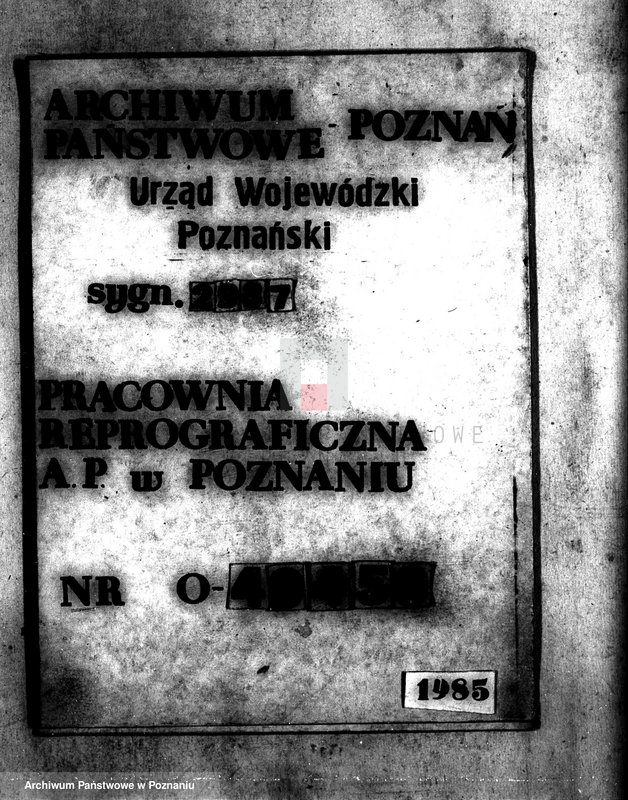Obraz 1 z jednostki "Majątek Dębowo powiatu wyrzyskiego parcelacja rządowa"