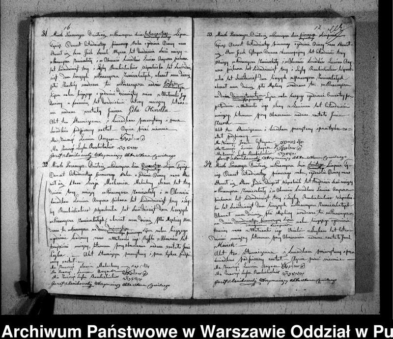 image.from.unit.number "Akta urodzeń, małżeństw i zgonów"