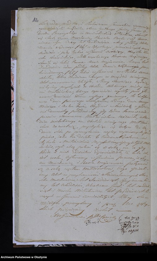 image.from.unit.number "Duplicat. Akta Małzenstw, Urodzenia, Zapowiedzi, Zeyscia Gminy Janów 1818/19-ty"