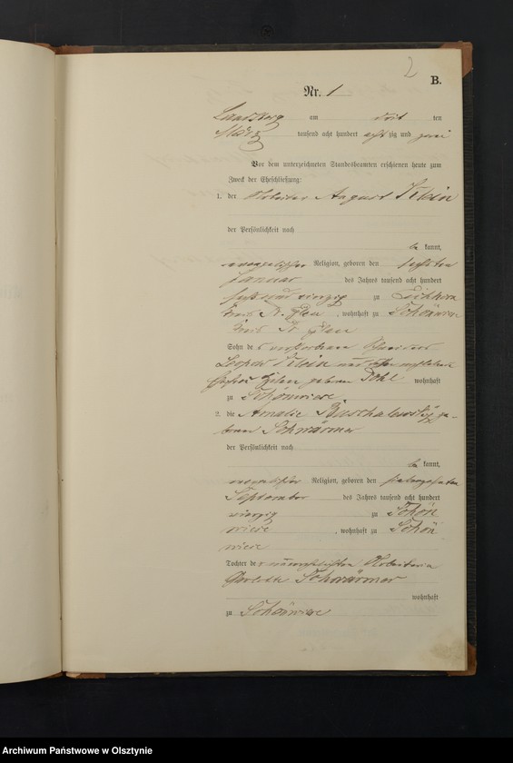 image.from.unit.number "Heiraths-Neben-Register Nr 1 - 14"