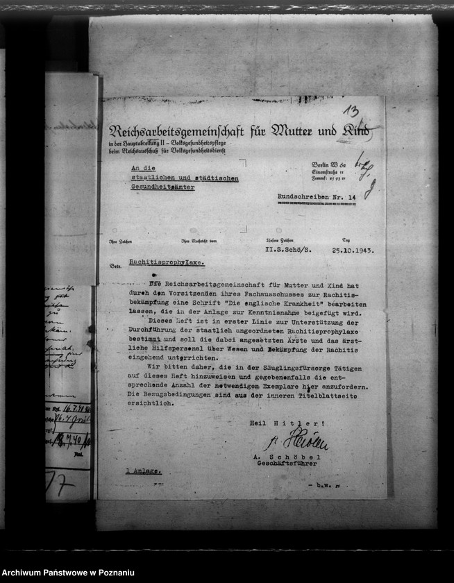 Obraz 17 z jednostki "Rachitisprophylaxe Entbindungsheime der NSV"