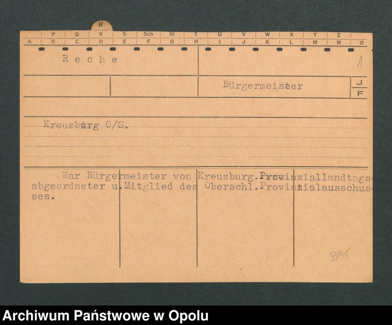Obraz 3 z jednostki "[Reche, Kreuzburg]"
